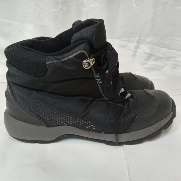 T-Max Hyper Dri Women's Boots Snow Winter Insulated Black Size 8 - Picture 9 of 14